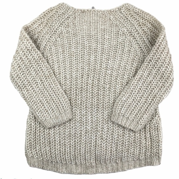 Anthropologie open knit Sweater Sunstitch S Sequin Pullover Open Knit - Picture 8 of 11